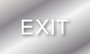 Exit Level braille and tactile signs manufactured by Bathurst Signs