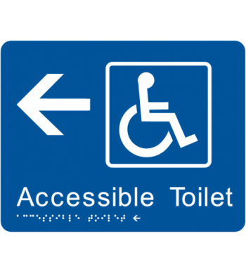 Accessible Toilet (Left Arrow)