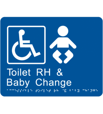 Accessible Toilet RH & Baby Change