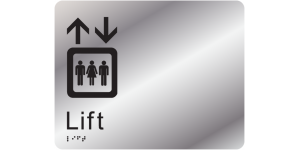Lift manufactured by Bathurst Signs