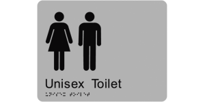 Unisex Toilet manufactured by Bathurst Signs