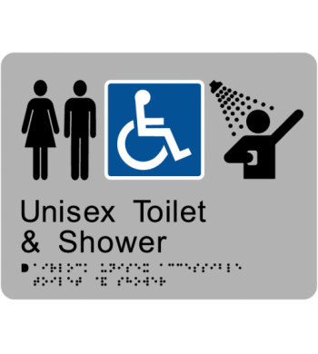 Unisex Toilet & Shower